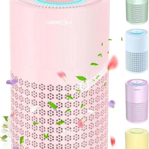 Air Purifier for Bedroom with HEPA 3-in-1 Filter, Pet Air Purifier for Home Cat - Picture 1 of 9